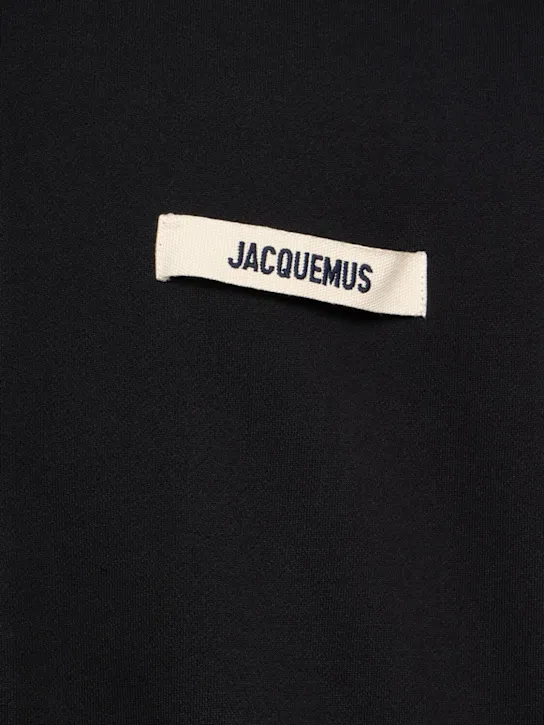 Jacquemus   Le Hoodie Gros Grain zip-up sweatshirt 