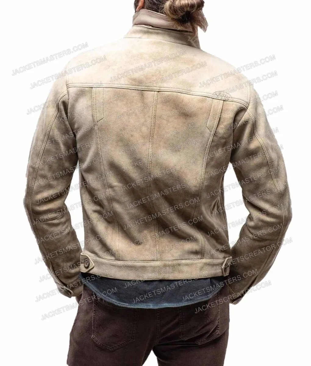 Jensen Ackles Big Sky Season 3 Suede Leather Jacket