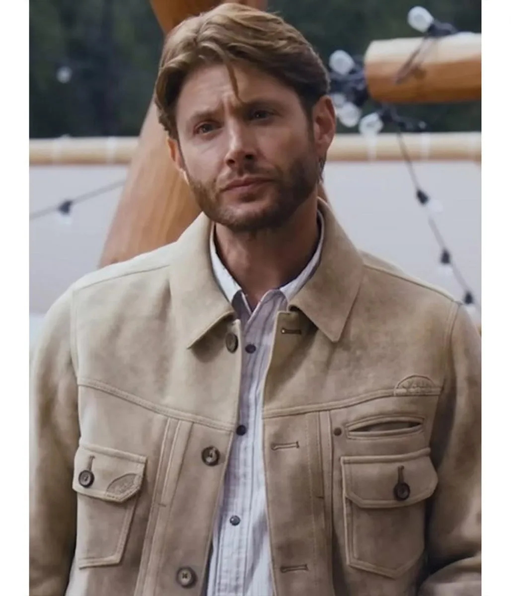 Jensen Ackles Big Sky Season 3 Suede Leather Jacket