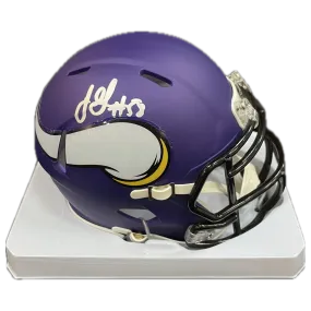 Jonathan Greenard Autographed Minnesota Vikings Speed Mini Helmet