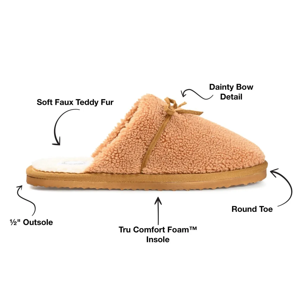      Journee Collection Women's Tru Comfort Foam Melodie Slipper     