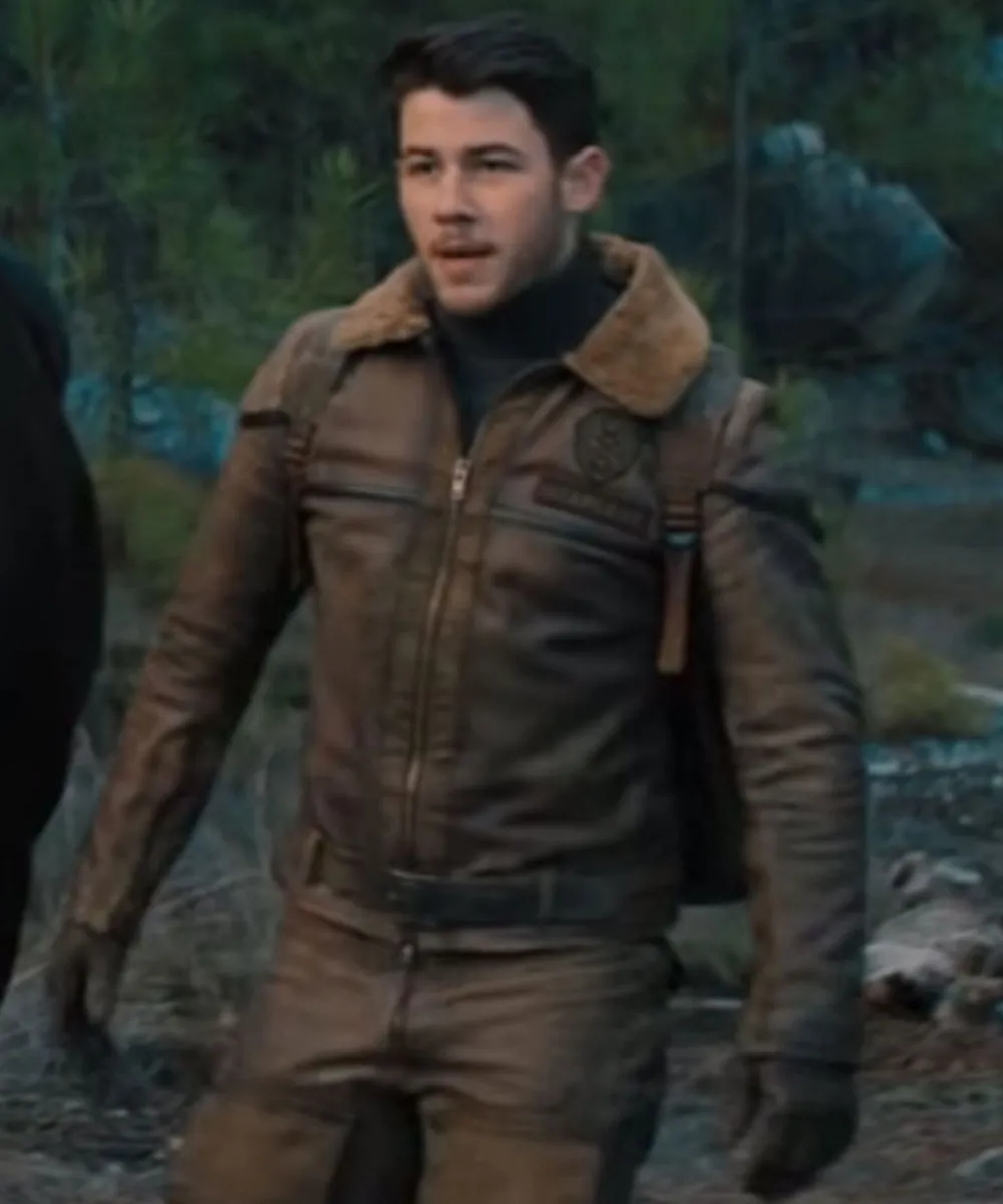 Jumanji The Next Level Alex Seaplane Leather Jacket