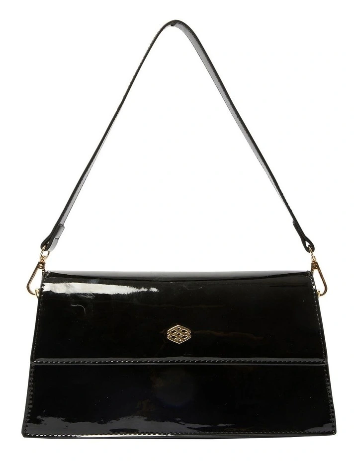 June Bag in Black Patent