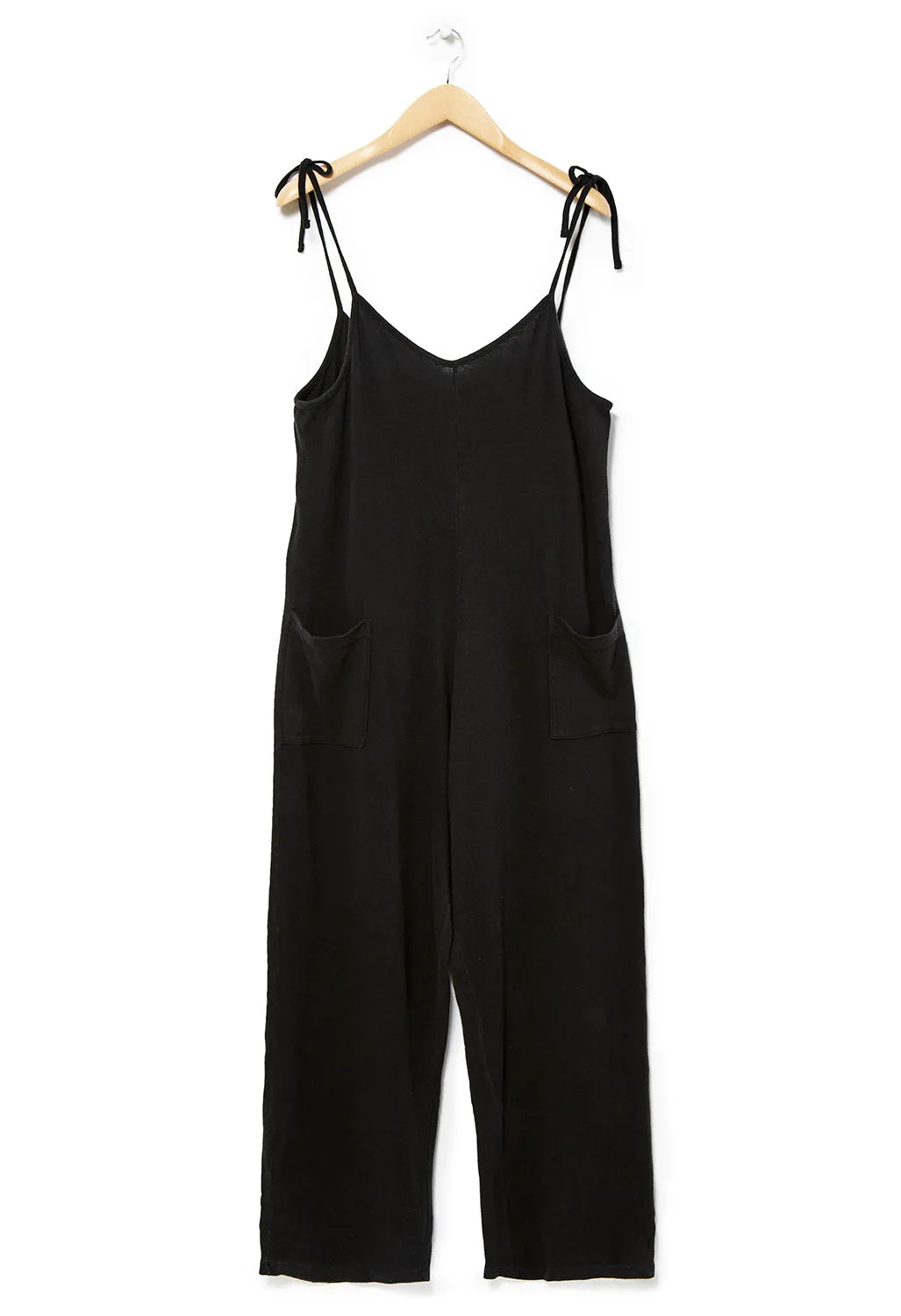 Jungmaven Women's Sespe Pant Romper - Black