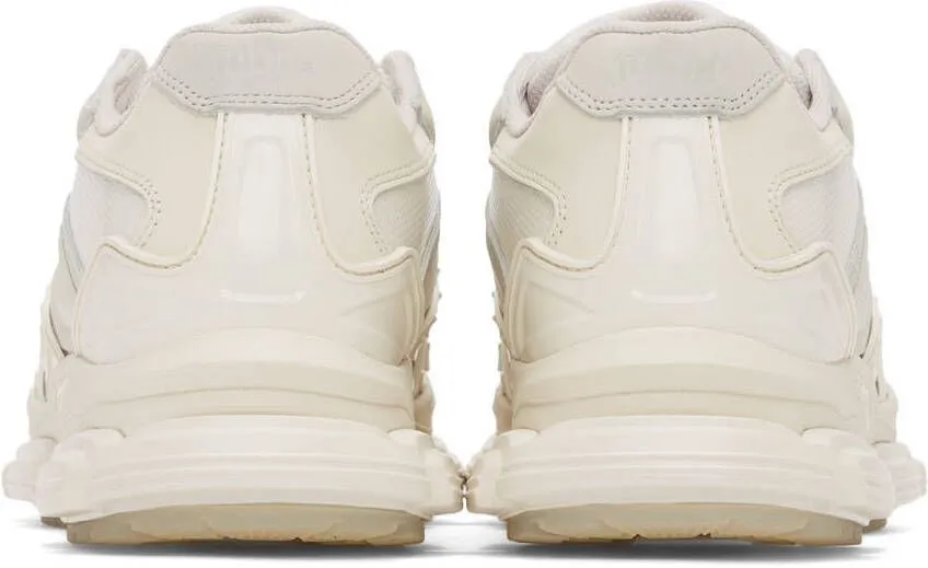 Juun.J Off-White Leather Sneakers