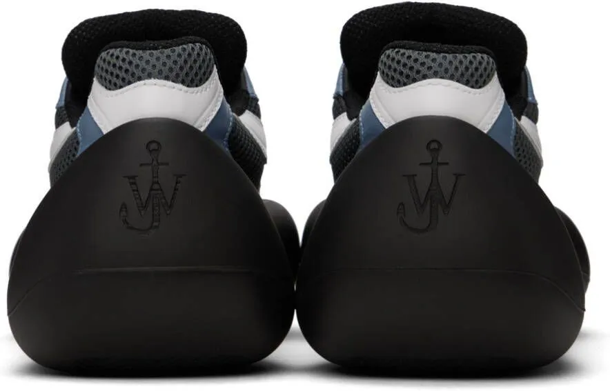 JW Anderson Blue & Black Bumper Hike Low Top Sneakers