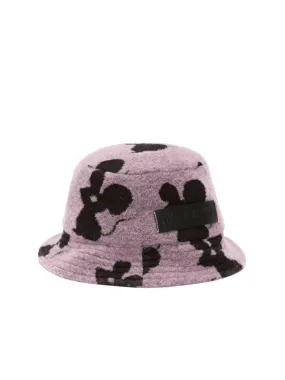 Jw Anderson Bucket Hat Bunny Black-Lilac