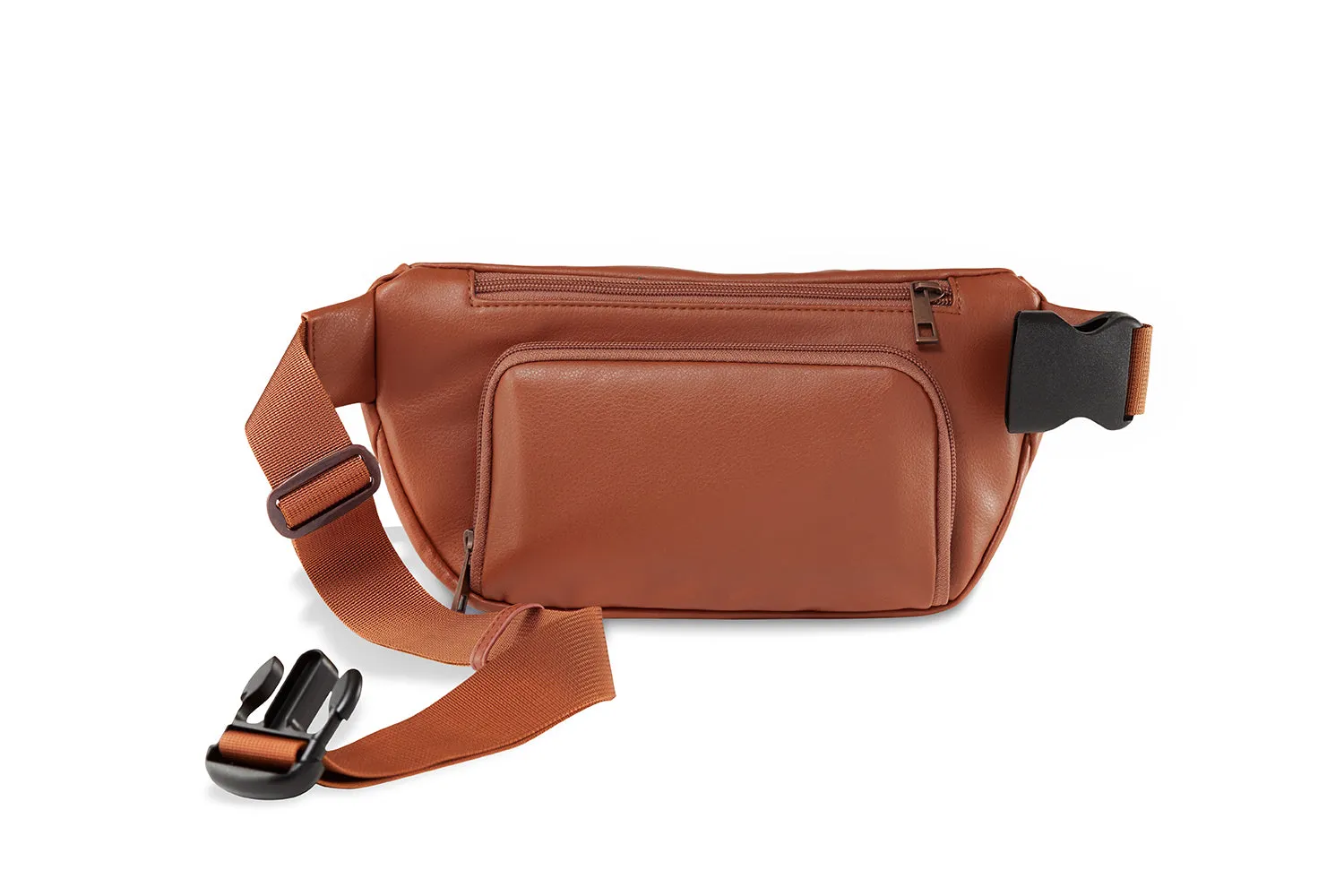 Kibou Vegan Leather Bag - Brown