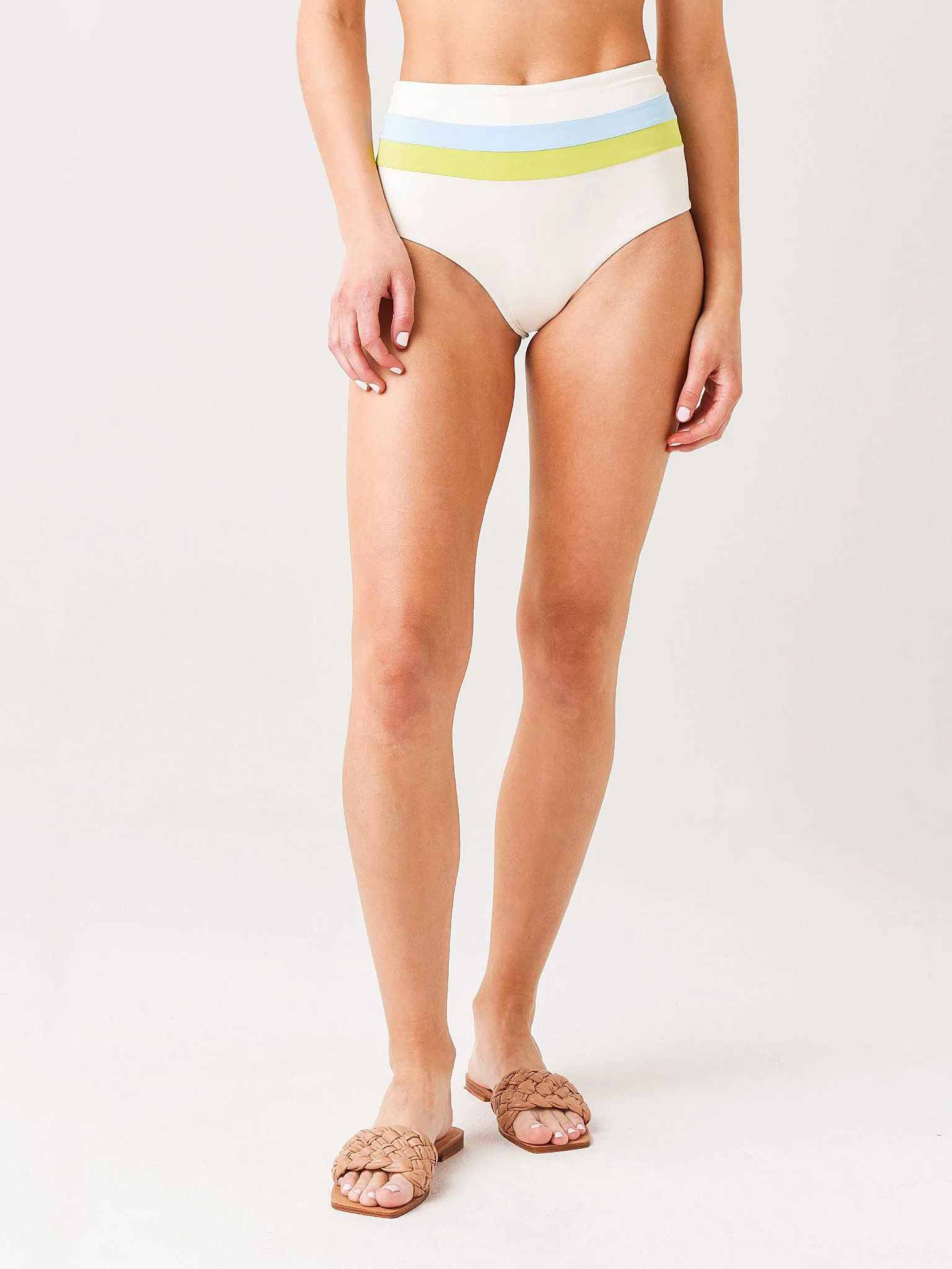     L SPACE  Portia Stripe Bikini Bottom    