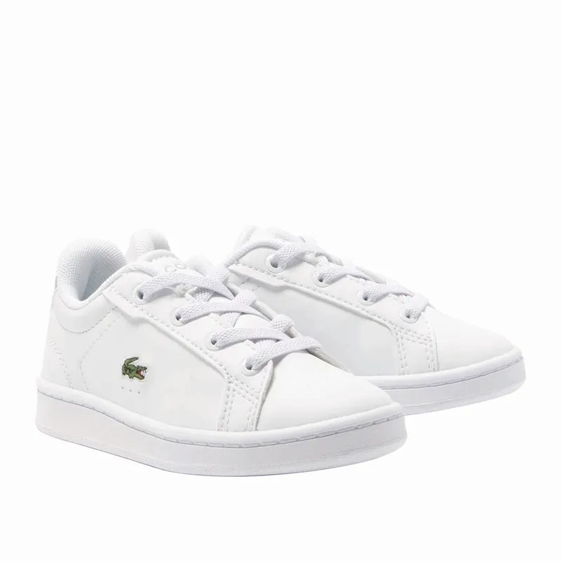 Lacoste Kids Carnaby Pro Trainers White/White