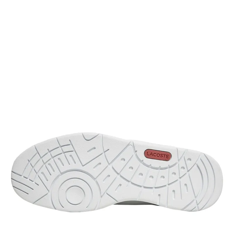 Lacoste Kids T-Clip Trainers White/Pink