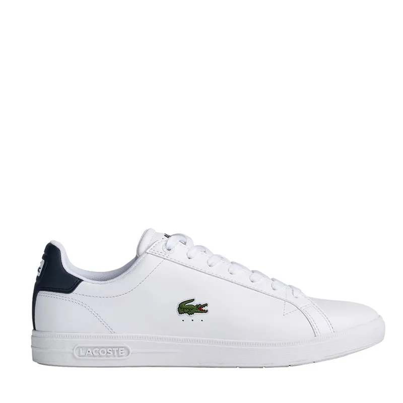 Lacoste Mens Graduate Pro Trainers White/Navy