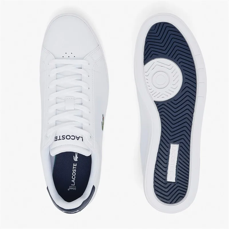 Lacoste Mens Graduate Pro Trainers White/Navy