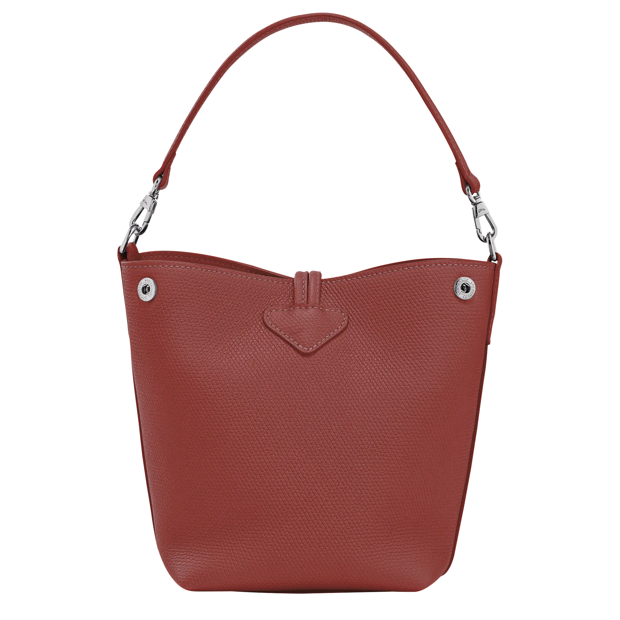 Le Roseau XS Bucket bag Chestnut - Leather