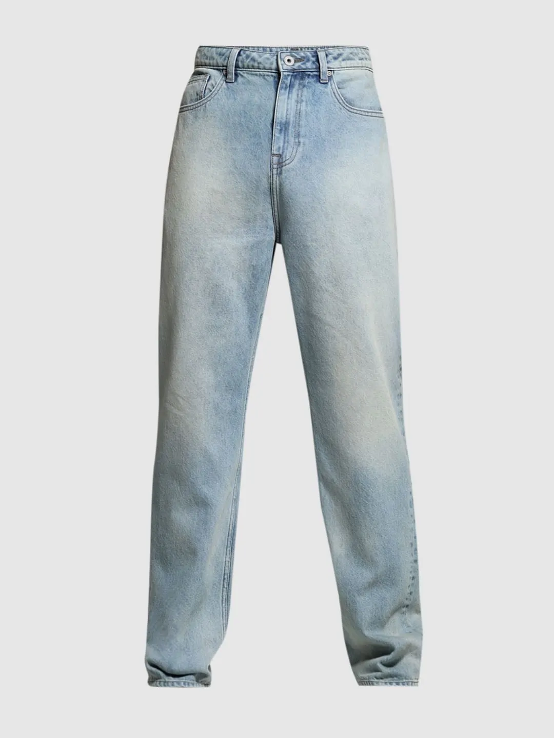 Light Blue High Rise Dario Loose Fit Jeans