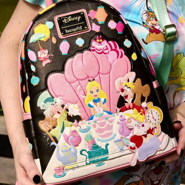 Loungefly x Disney Alice in Wonderland Unbirthday Mini Backpack