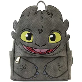 Loungefly x Dreamworks How To Train Your Dragon Toothless Cosplay Mini Backpack