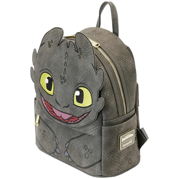 Loungefly x Dreamworks How To Train Your Dragon Toothless Cosplay Mini Backpack