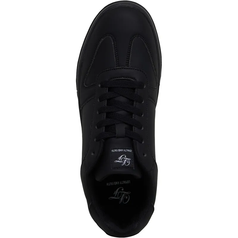 Loyalty And Faith Mens Trevol Trainers Black Mono