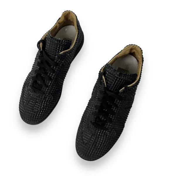 Maison Margiela Black Studded Diamond Replica Trainers 