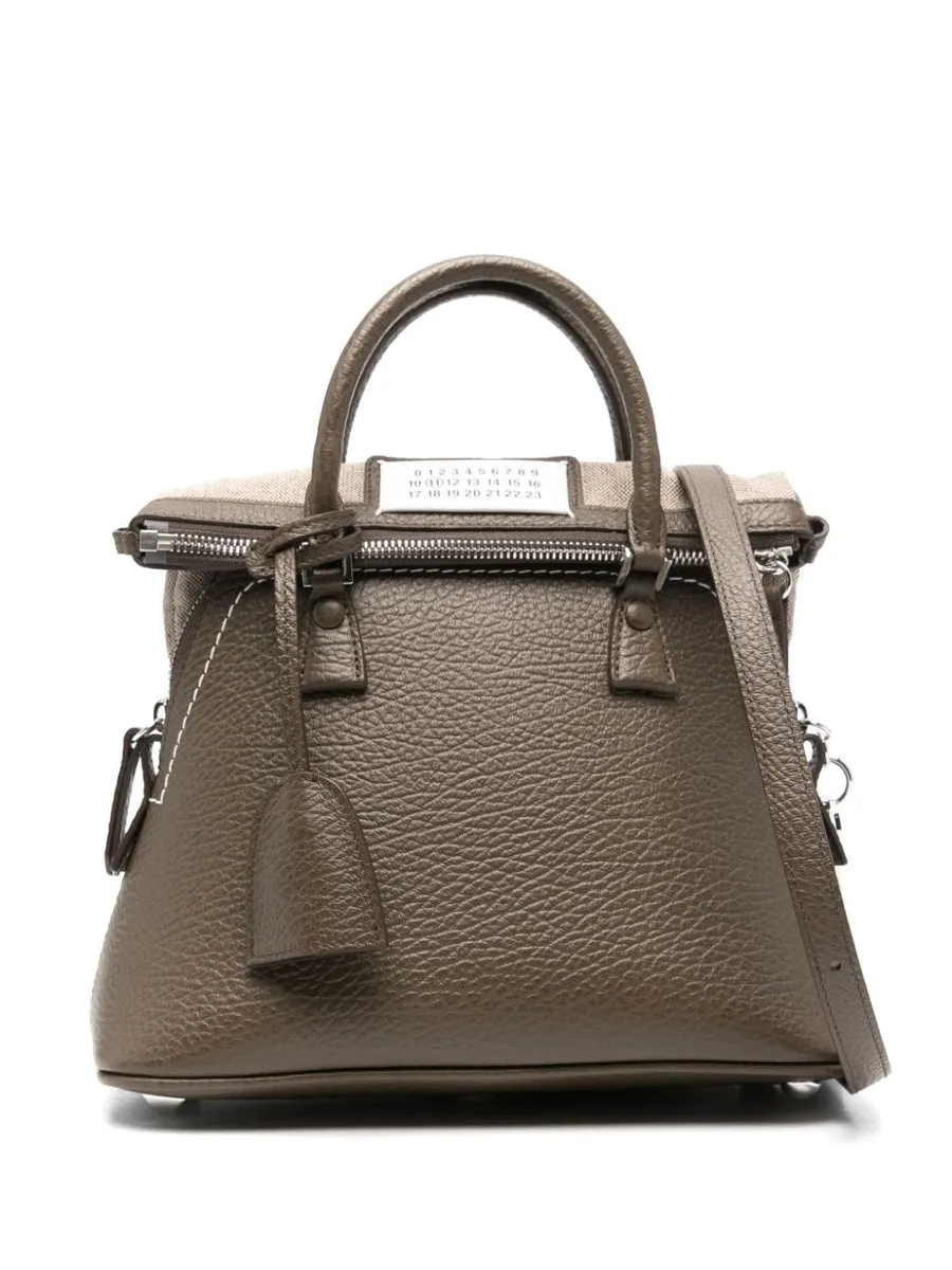 Maison Margiela    Maison Margiela 5 Ac Classique Mini Leather Handbag