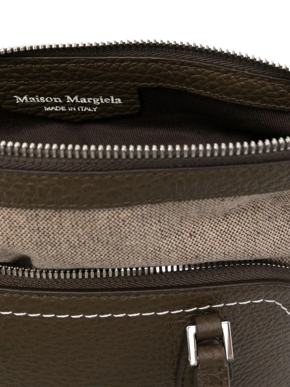 Maison Margiela    Maison Margiela 5 Ac Classique Mini Leather Handbag