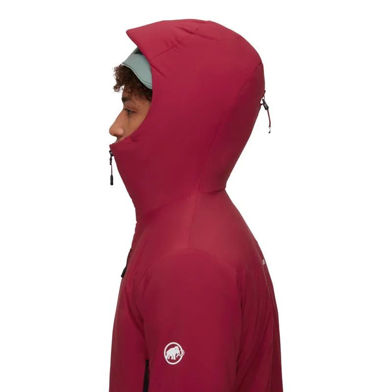 Mammut Men's Rime IN Flex Hooded Jacket Blood Red