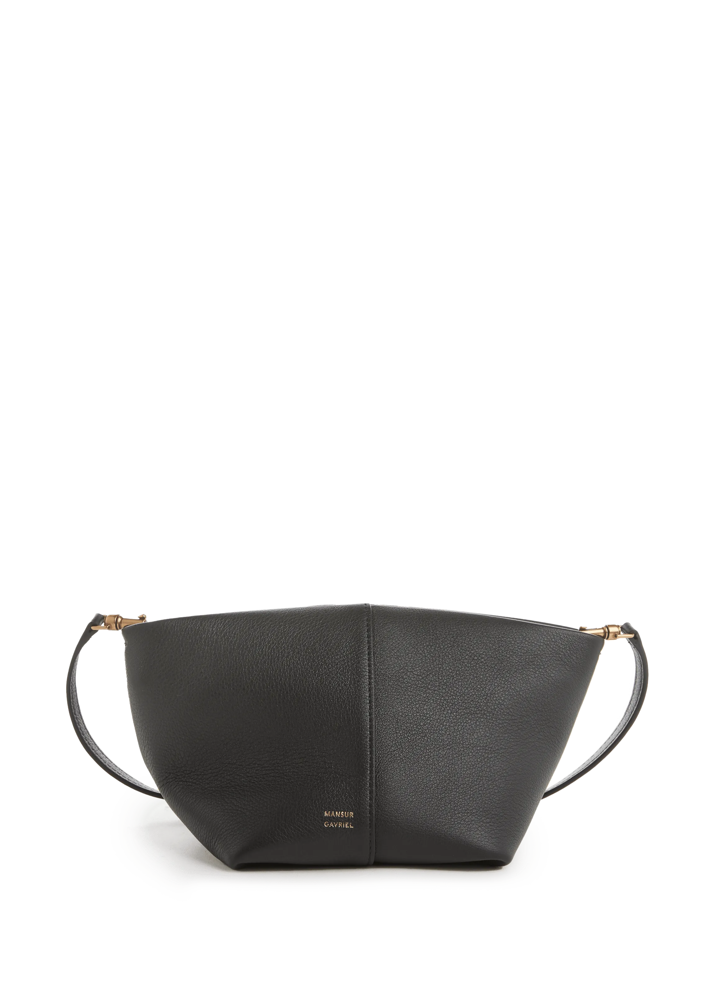 Mansur gavriel  Tulipano mini leather bag - Black