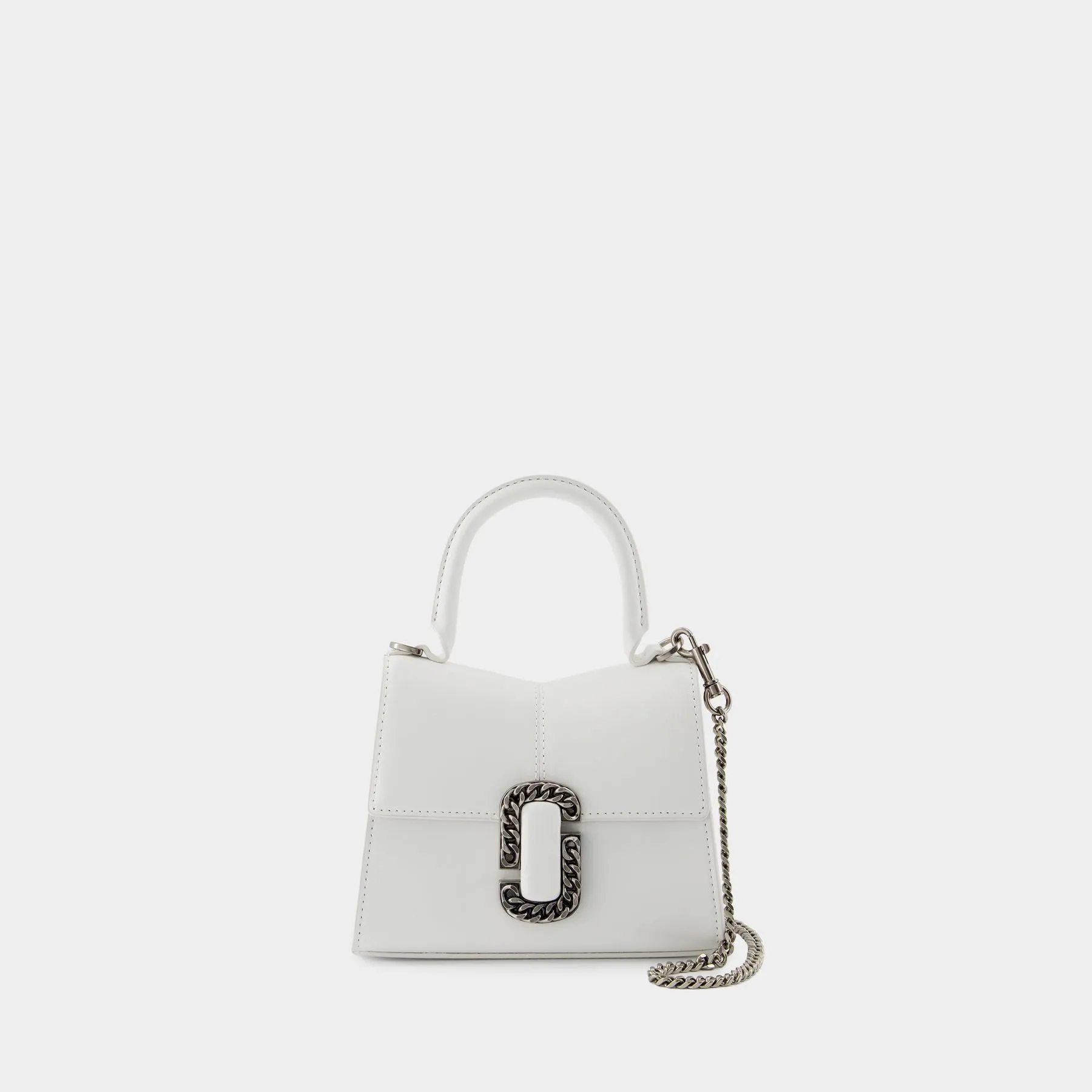 Marc Jacobs  The Mini Top Handle Bag - Marc Jacobs - Leather - White