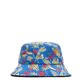 MARK BUCKET HAT DARK BLUE FLORAL | Bodega