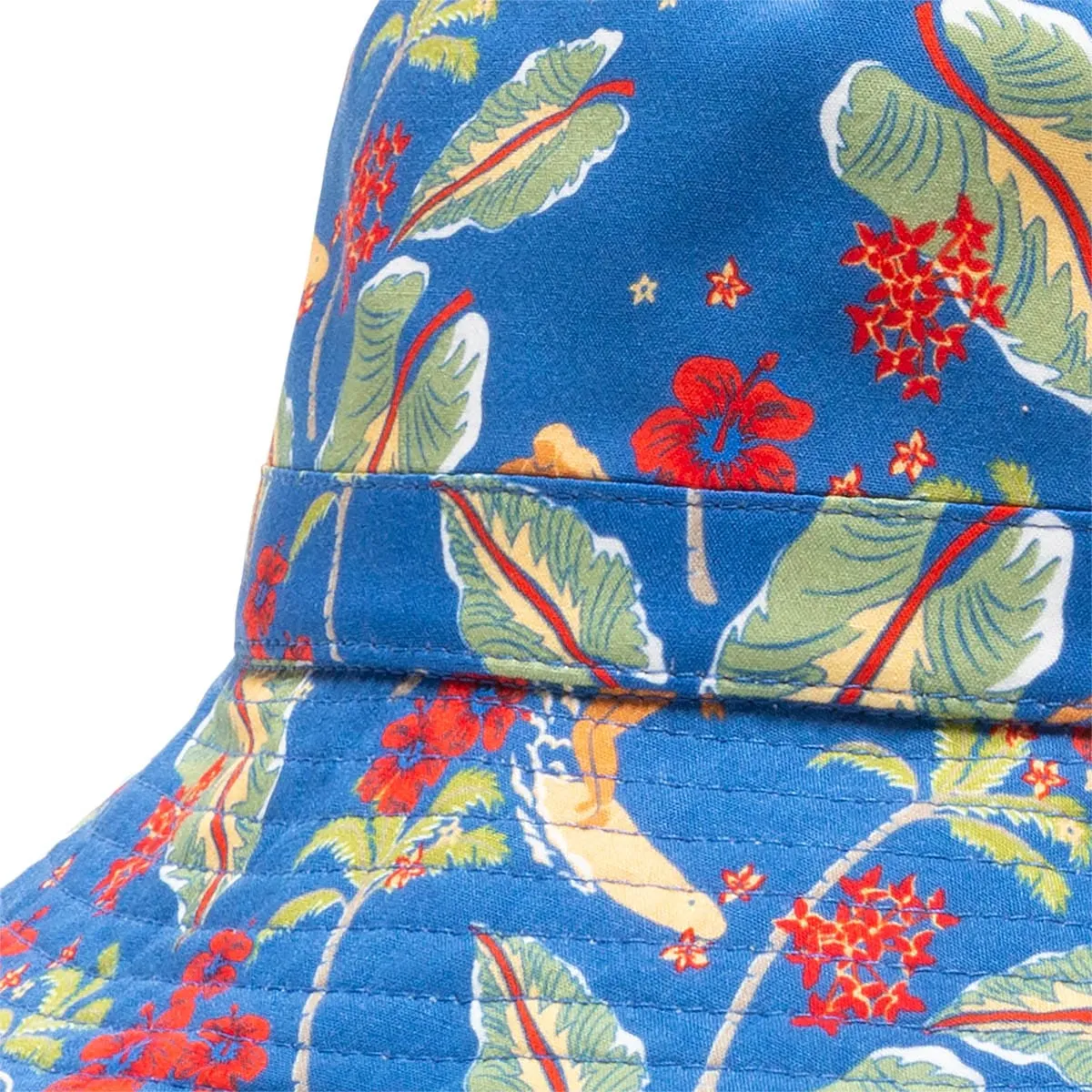 MARK BUCKET HAT DARK BLUE FLORAL | Bodega