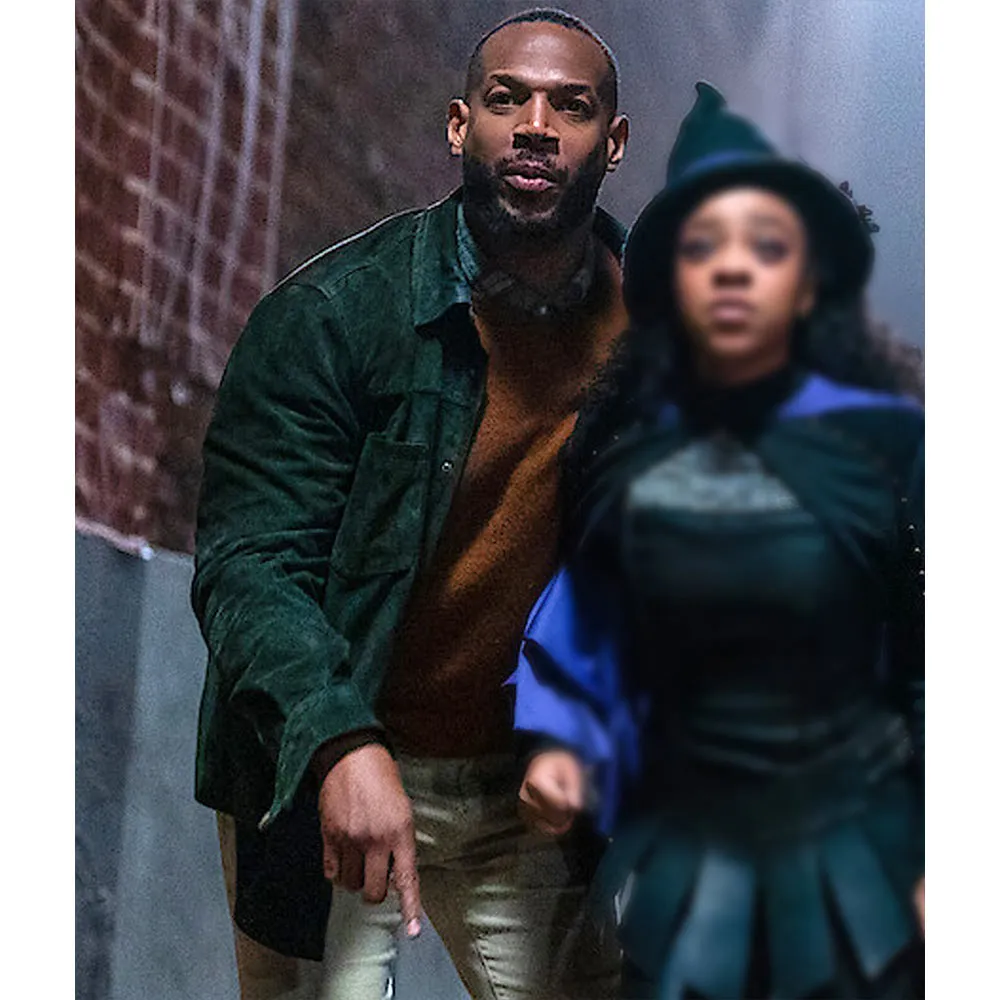 Marlon Wayans The Curse of Bridge Hollow Suede Leather Jacket