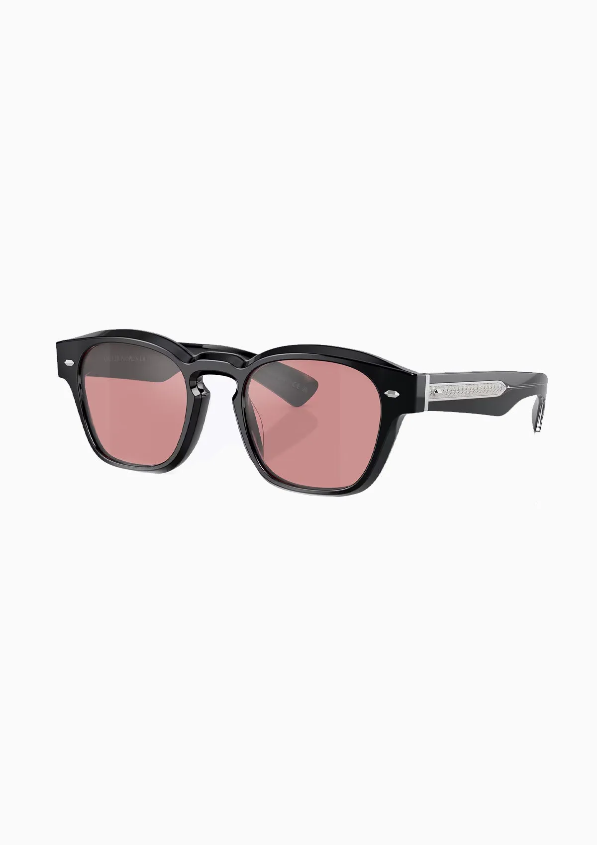 Maysen Sunglasses | Black/Magenta