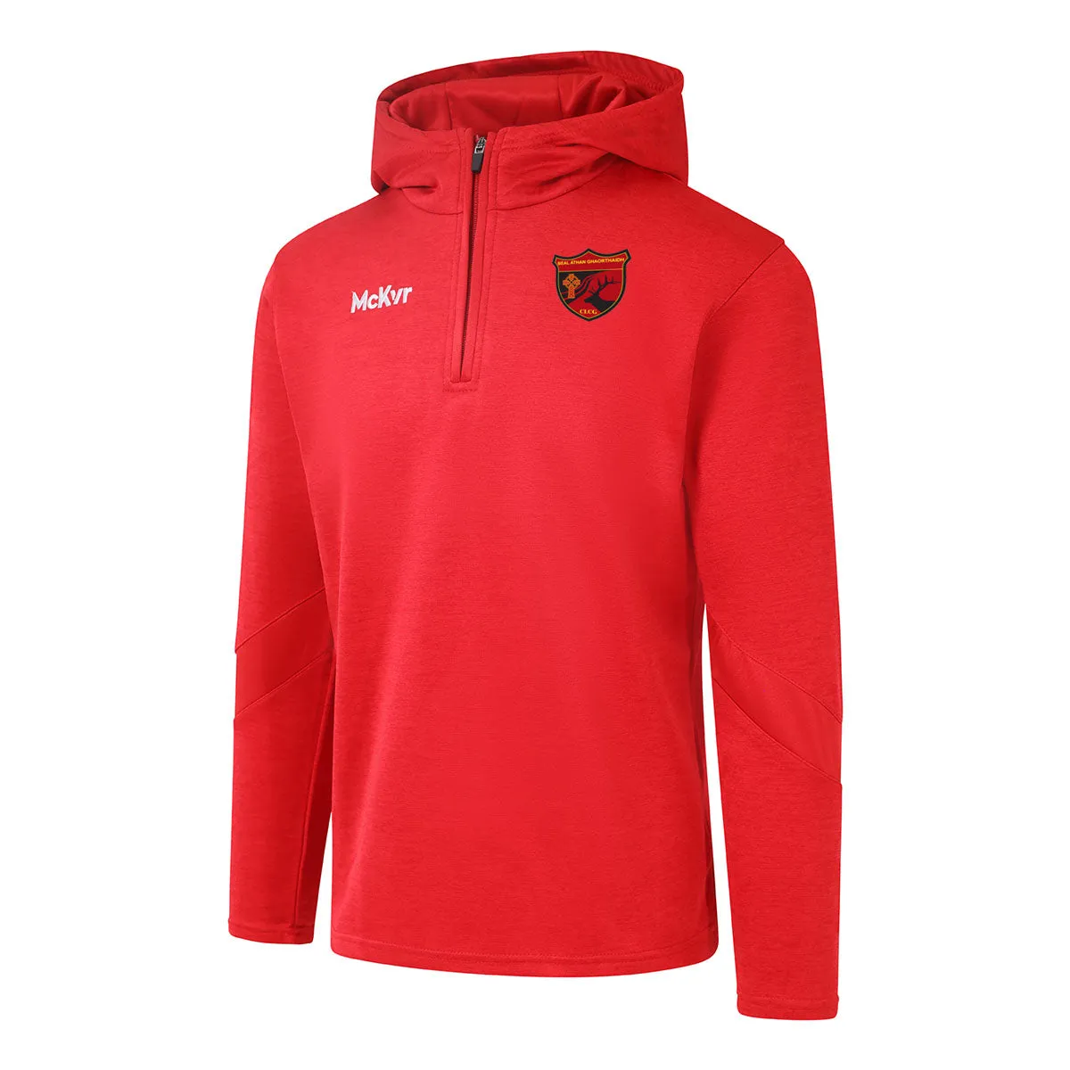 Mc Keever Ballingeary GAA Core 22 1/4 Zip Hoodie - Adult - Red