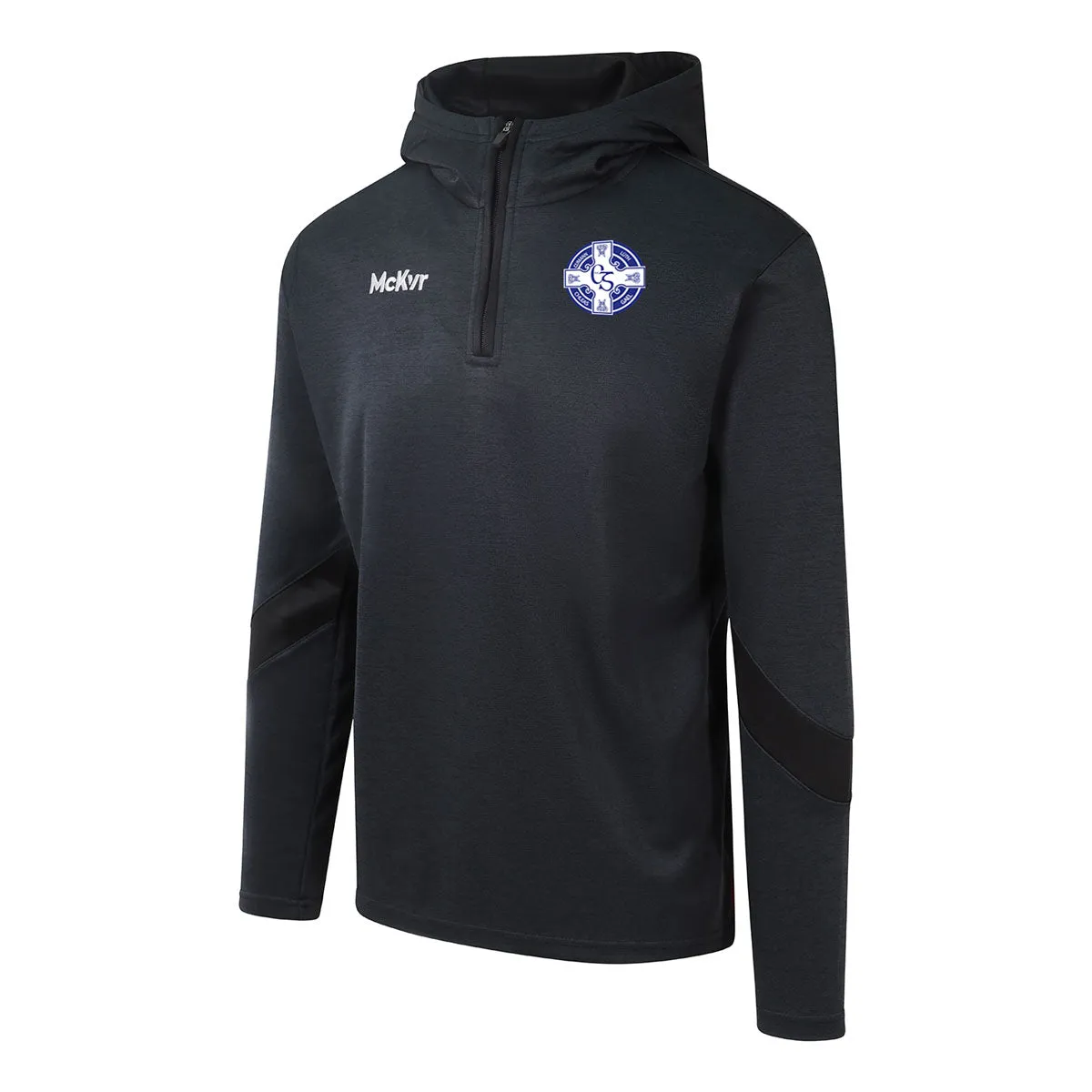 Mc Keever Clan Na Gael CLG Core 22 1/4 Zip Hoodie - Adult - Black