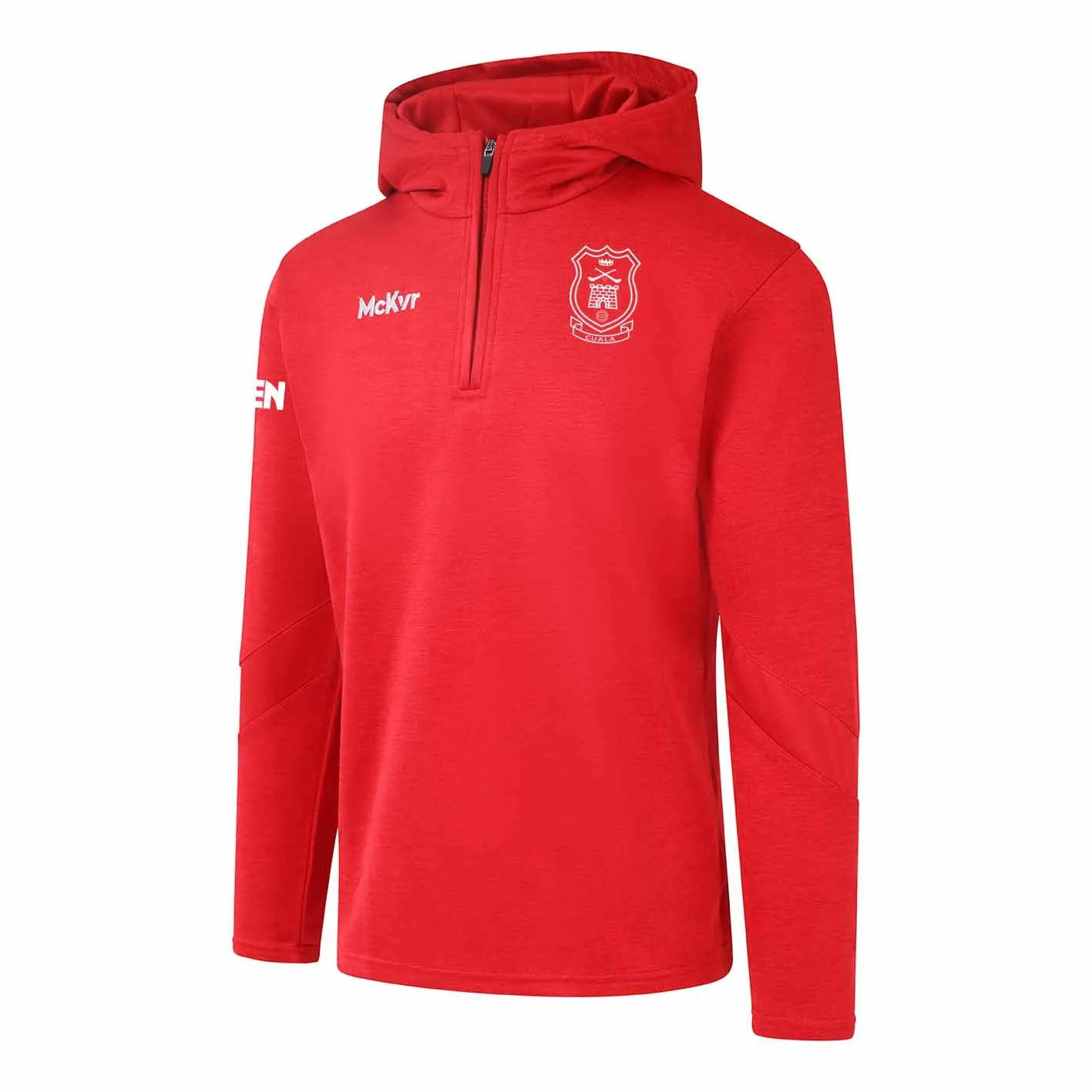 Mc Keever Cuala GAA Core 22 1/4 Zip Hoodie - Youth - Red