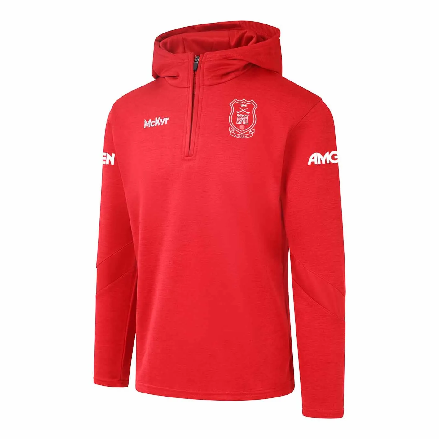 Mc Keever Cuala GAA Core 22 1/4 Zip Hoodie - Youth - Red