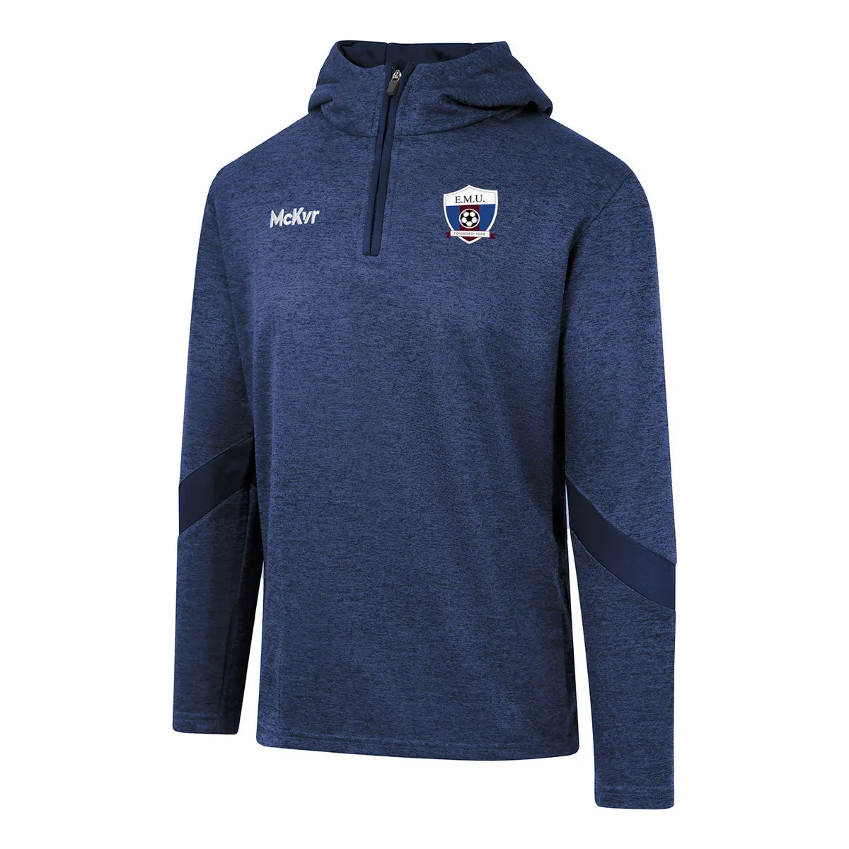 Mc Keever East Meath United FC Core 22 1/4 Zip Hoodie - Adult - Navy