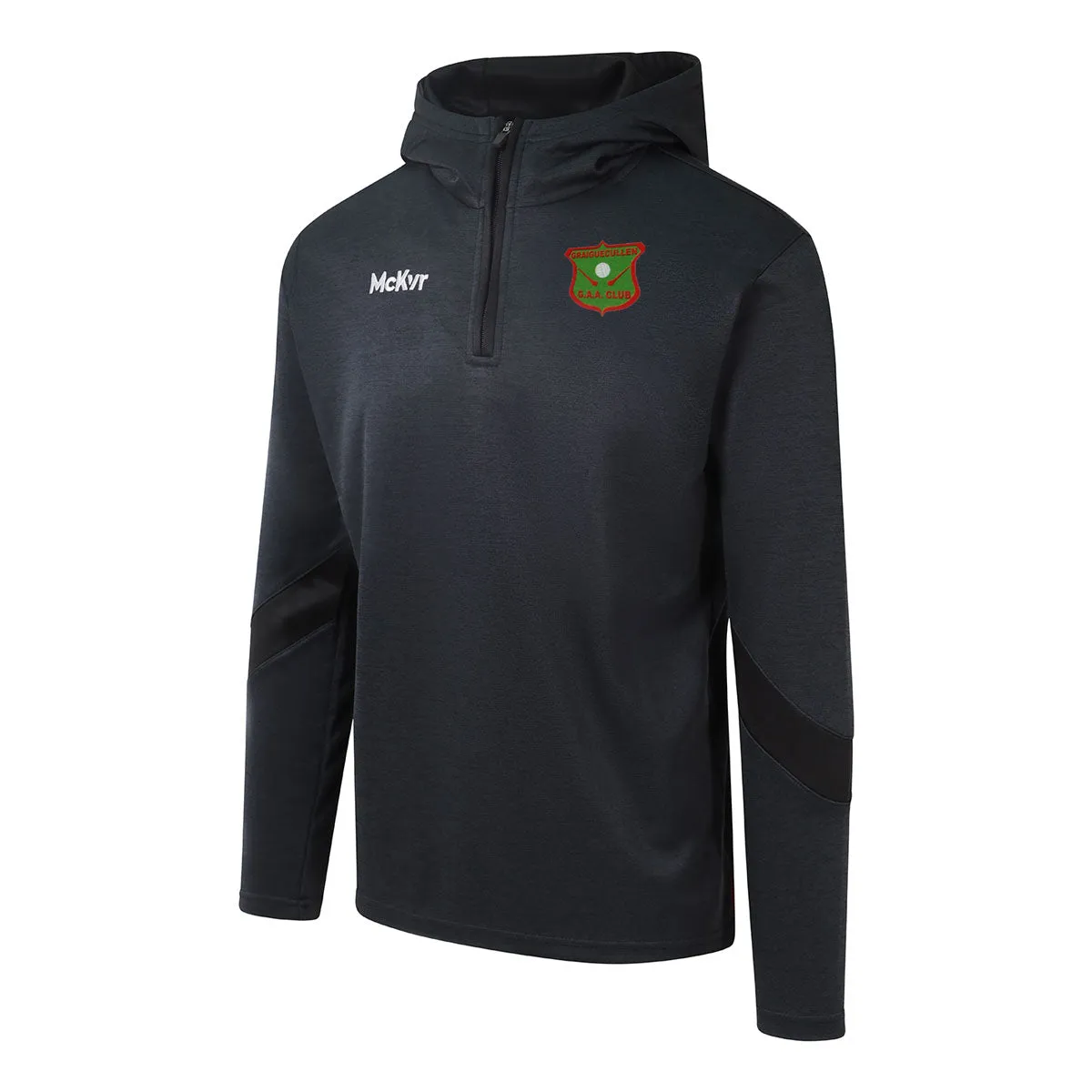 Mc Keever Graigue Cullen GAA Core 22 1/4 Zip Hoodie - Youth - Black