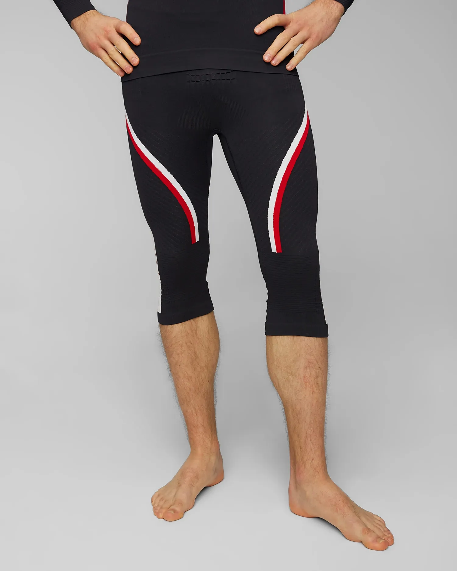 Men's 3/4 thermo-active leggings X-Bionic Energy Accumulator 4.0 Patriot Poland eawp53w23m-t019