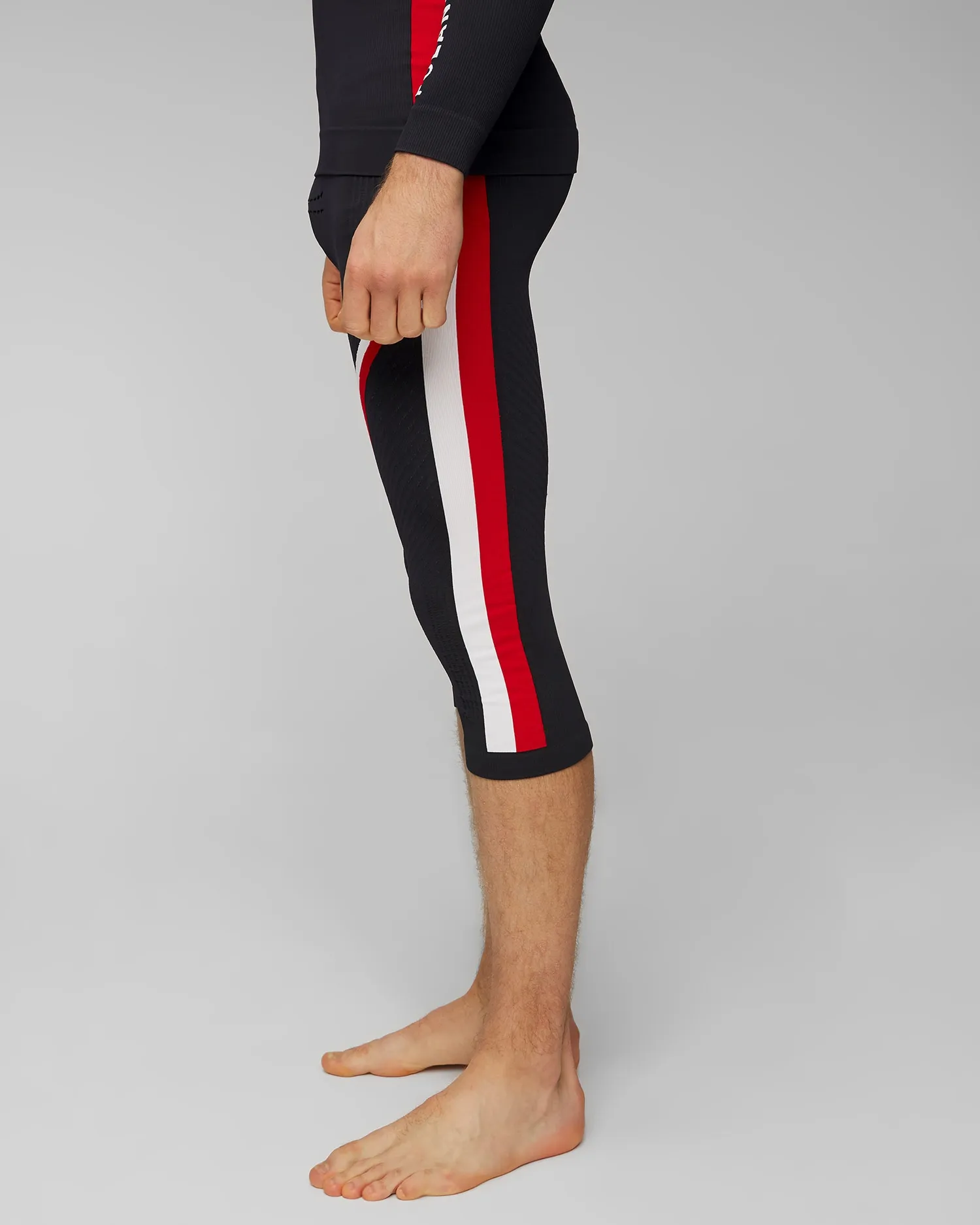 Men's 3/4 thermo-active leggings X-Bionic Energy Accumulator 4.0 Patriot Poland eawp53w23m-t019