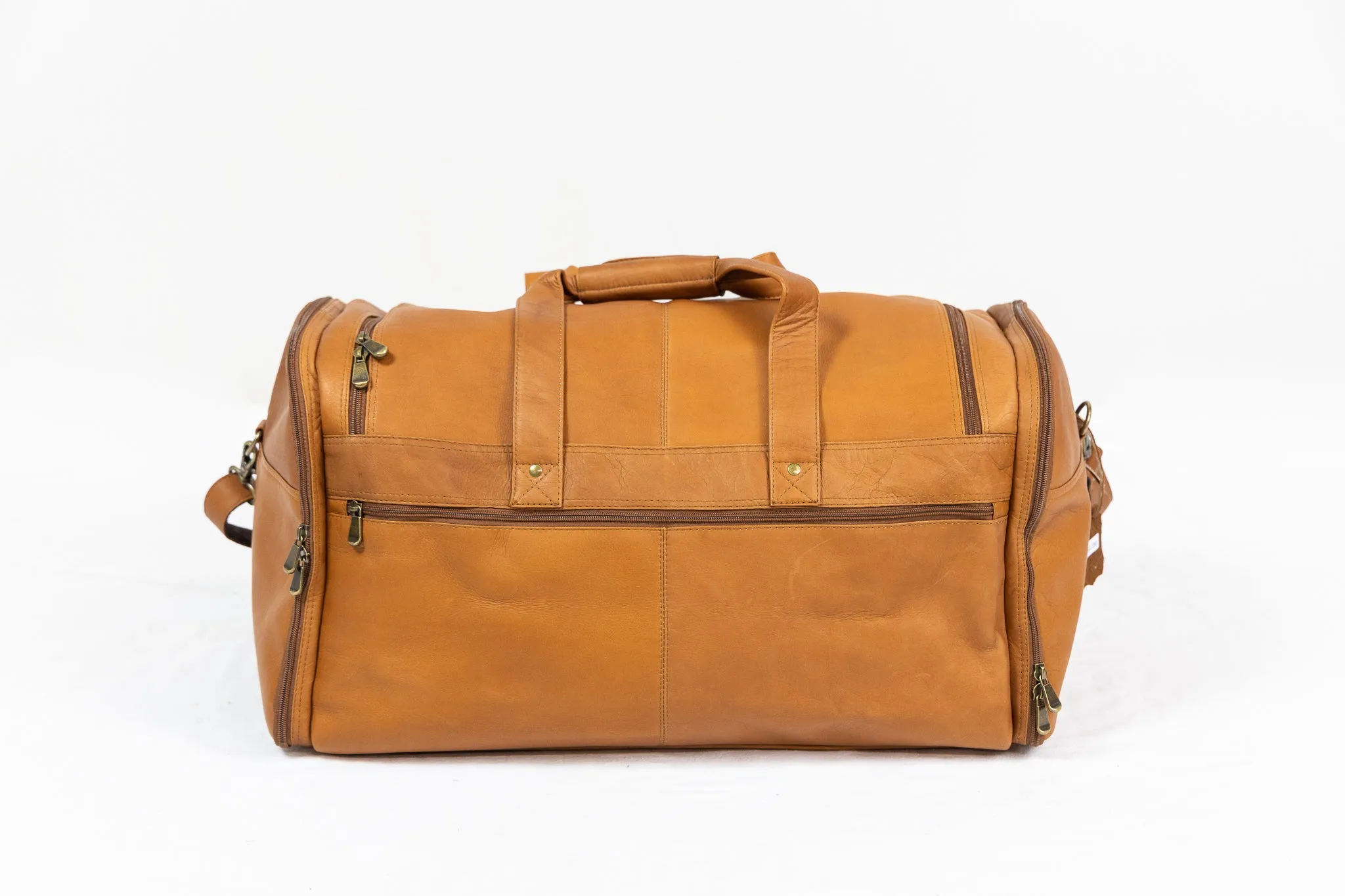 Mendoza Large Leather Duffle Bag