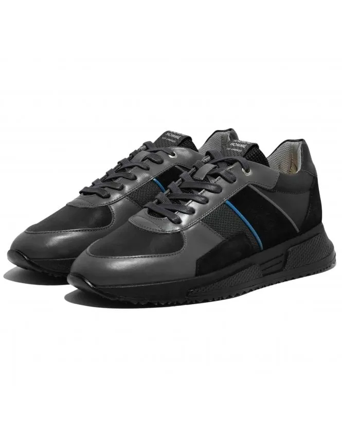 Mens Matador Stingray Nubuck Reflective Trainers, Blue Sneakers