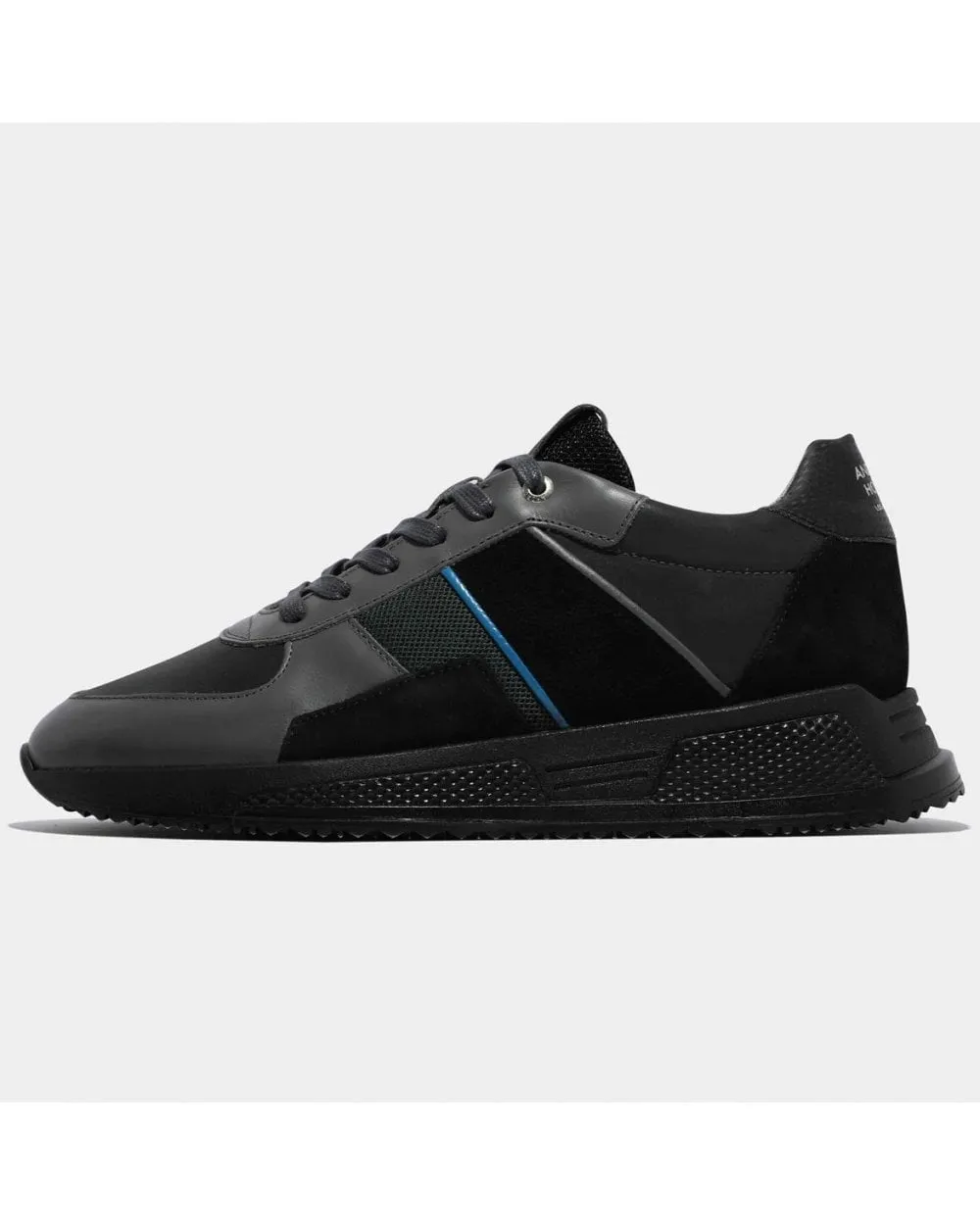 Mens Matador Stingray Nubuck Reflective Trainers, Blue Sneakers