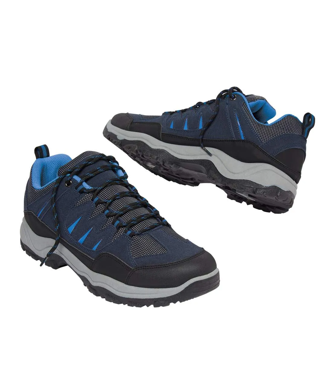 Men's Navy All-Terrain Trainers - Water-repellent - Lightweight