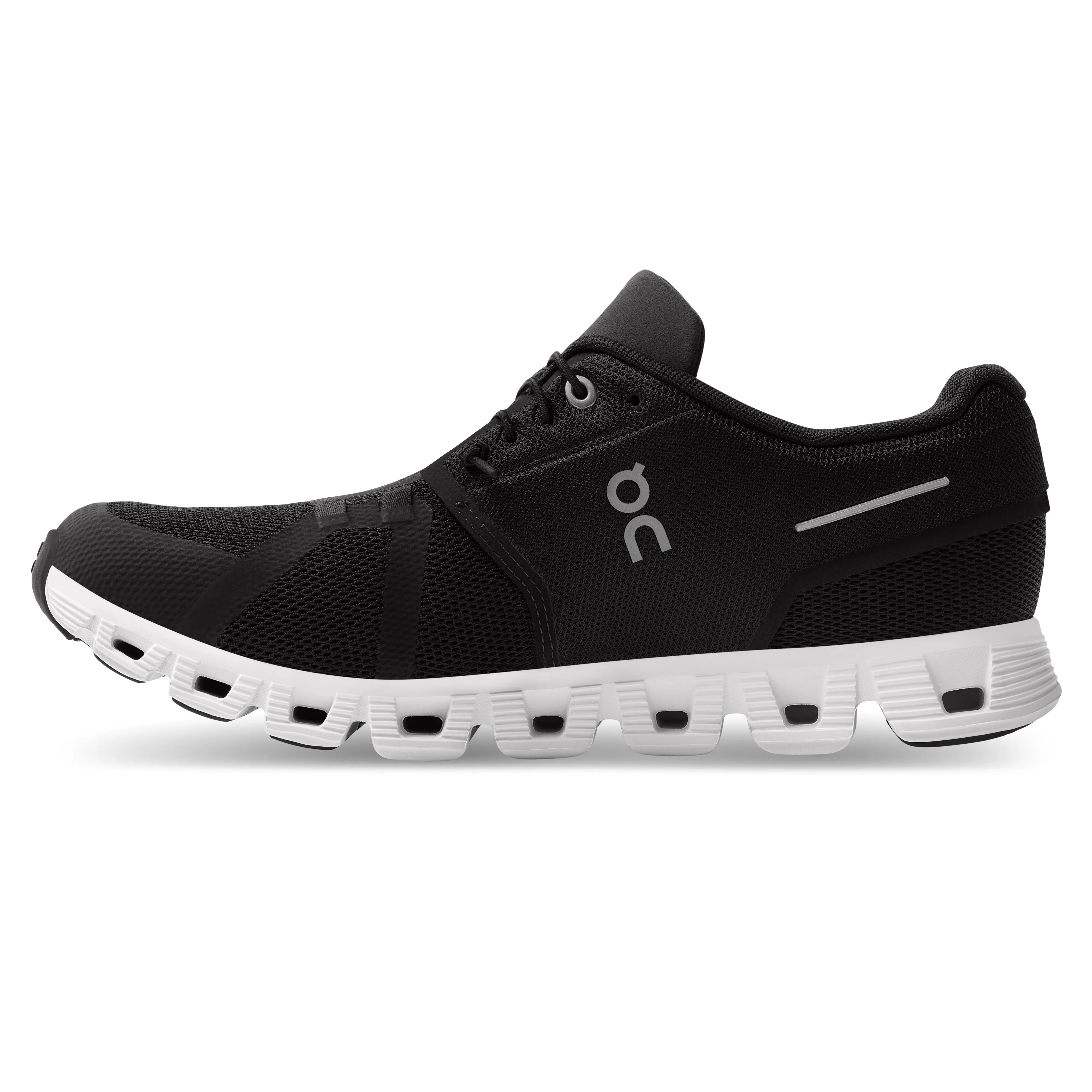 Men's On Cloud 5 Running Shoe in Black / White