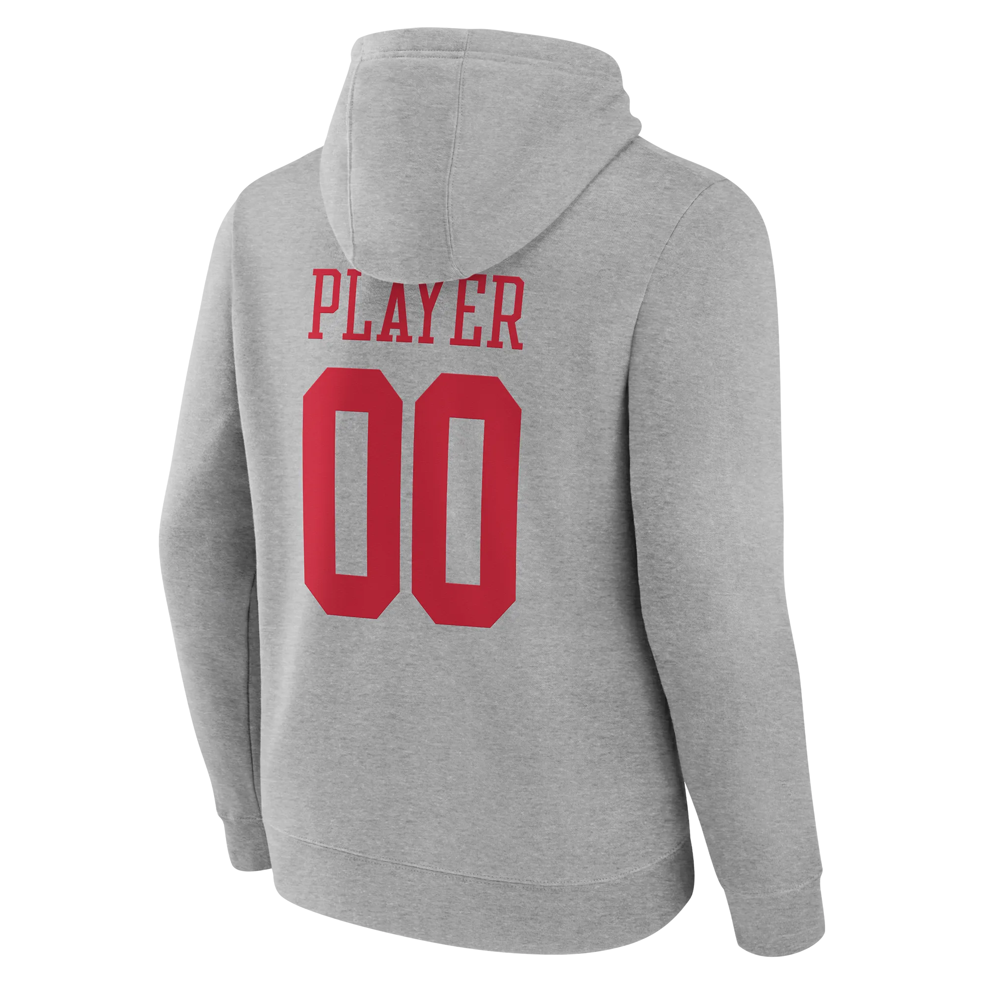 Men's  Gray Georgia Bulldogs Baseball Pick-A-Player NIL Gameday Tradition Pullover Hoodie