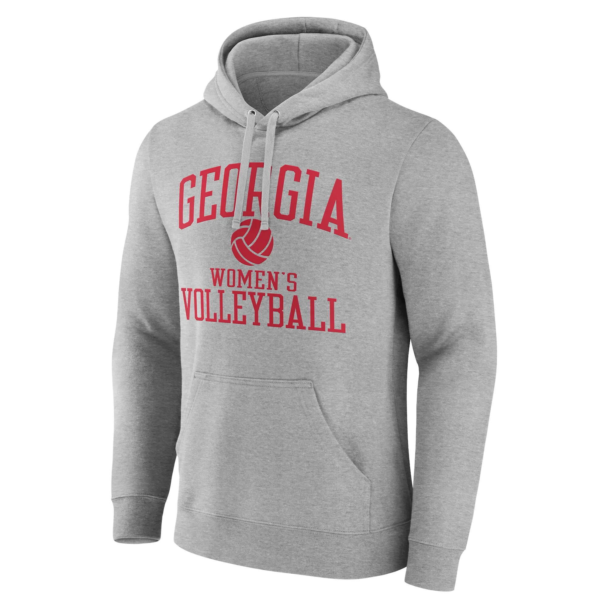 Men's Gray Georgia Bulldogs Women's Volleyball Pick-A-Player NIL Gameday Tradition Pullover Hoodie