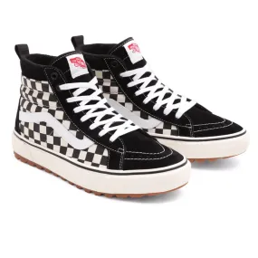 Mes Vans Sk8-Hi MTE-1 ALL WEATHER Hi Top Trainers in Checkerboard