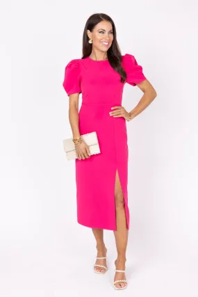 Michelle Dress- Fuchsia